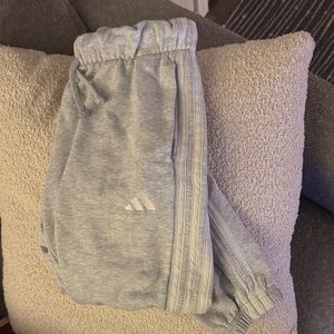Adidas Women’s Light Gray Sweatpants